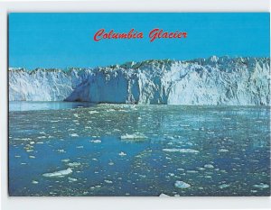 Postcard Columbia Glacier, Alaska