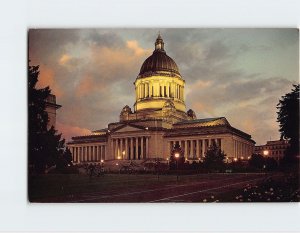 Postcard State Capitol At Olympia, Washington