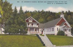 St Anthony's Church, Rectory - Inlet Adirondacks NY Linen   