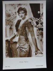 Actress ALICE TERRY c1930's RP Postcard by Paramount Pictures 3782/1