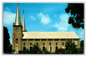 Vintage 1960's Postcard St. Mary's Catholic Church Key West Florida