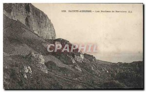 Old Postcard Sainte Adresse The Rocks Barvalets