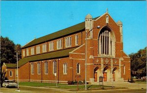 Kalamazoo, MI Michigan  ST AUGUSTINE CATHOLIC CHURCH  ca1960's Religion Postcard