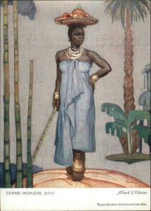 Art Deco Africa Black Ethnic Kivu Tribe Congo ALLARD L'OLIVIER  G19 - PC #2