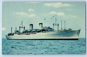 Postcard United States Naval Ship General Simon Buckner T-AP 123 c1960 Vintage