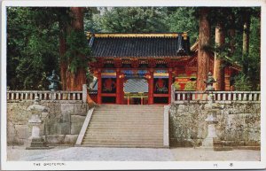 Japan Omotemon Nikko Vintage Postcard C225