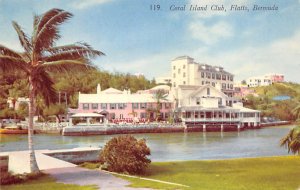 Coral Island Club Flatts Bermuda Postcard