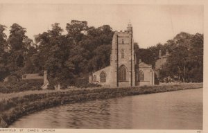 Staffordshire Postcard - Lichfield - St Chad's Church    RS23784