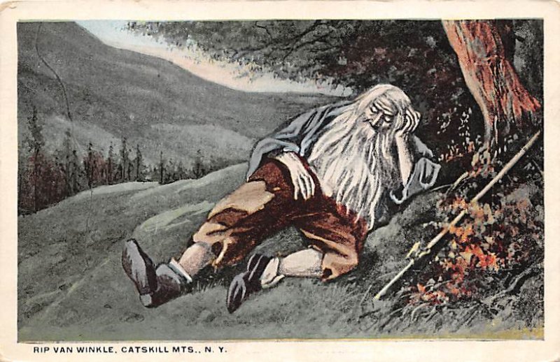 Rip Van Winkle Catskill Mountains, New York, USA 1917 