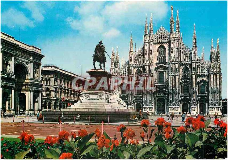 Modern Postcard Milano Square Dome