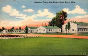 Michigan Battle Creek Fort Custer Reception Center Curteich