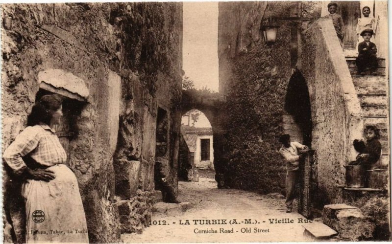 CPA LA TURBIE - Vieille Rue (164509)