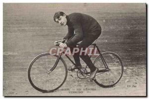 Old Postcard Velo Cycle Cycling Our sprinters Vermond