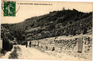 CPA BAR-sur-AUBE - Chemin de fontaines (197167)