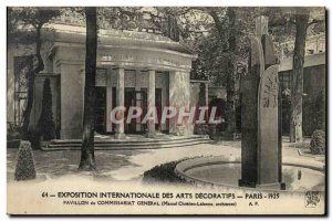 Old Postcard Exposition Internationale des Arts Decoratifs Paris 1925 Pavilio...