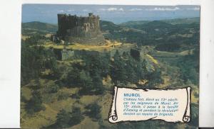 BF21056 l auvergne le chateau de murol france front/back image