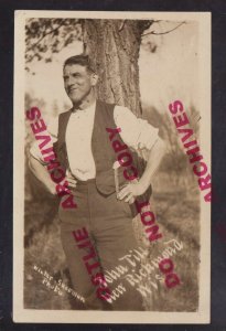 New Richmond WISCONSIN RPPC c1910 DR. JOHN TILL Quack Medicine PLASTER HEALER KB