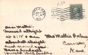 Topeka Kansas Sisters Of Bethany College Real Photo Antique Postcard K101167