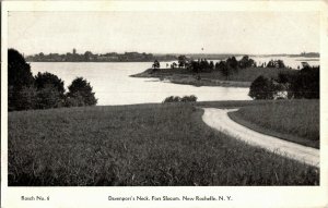 Davenport's Neck, Fort Slocum New Rochelle NY Vintage Postcard O30