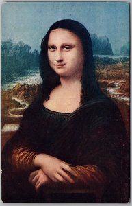 Mona Lisa Da Vinci Postcard - Gallery Reproduction Series - Photochrom Co. H83
