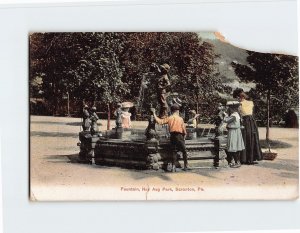 Postcard Fountain, Nay Aug Park, Scranton, Pennsylvania