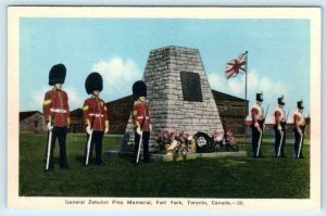 TORONTO, Canada ~ Fort York GENERAL ZEBULON PIKE MEMORIAL   Postcard