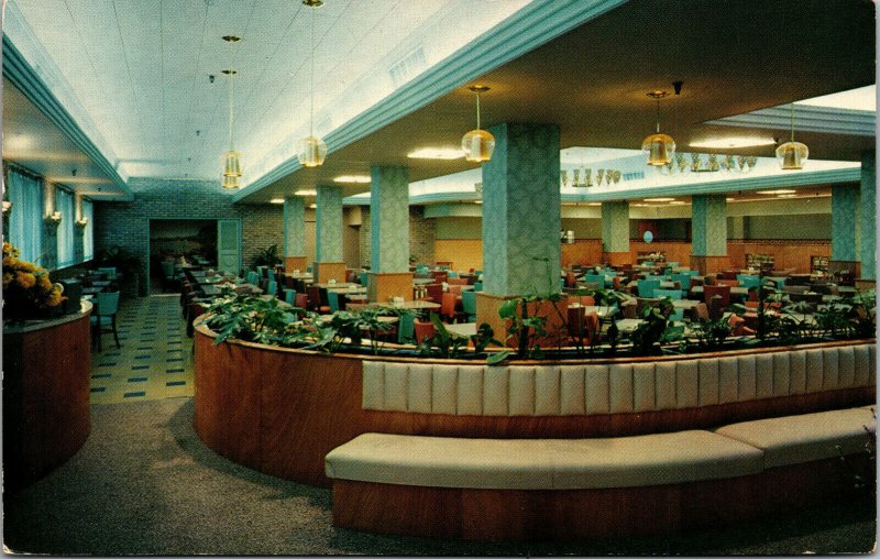 Vtg Driftwood Cafeteria Restaurant St Petersburg Florida FL Chrome Postcard