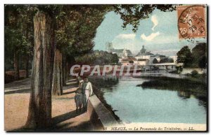 Old Postcard Meaux The walk Trinitarian