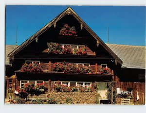 Postcard Toggenburgerhaus, Switzerland