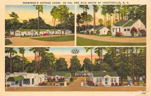 Thompsons Cottage Court 1 Mile North of  - Fayetteville, North Carolina NC