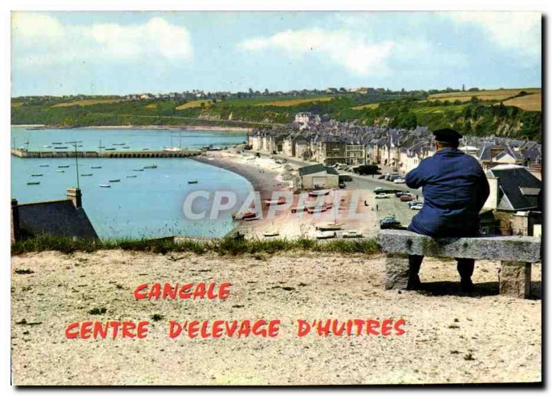 Postcard Modern Capital of Cancale oysters Swell