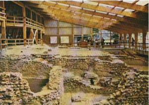 Kent Postcard - Lullingstone Roman Villa - General View of Villa - Ref TZ8345