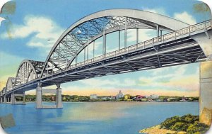 Centennial Bridge Mississippi River Davenport, Iowa  