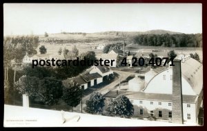 h4103 - LA TRAPPE Quebec 1920s Birds Eye View. Real Photo Postcard by Allard