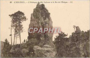 'Old Postcard L''Esterel The Obelisk Evil Infernet and Roc de l''Eveque'