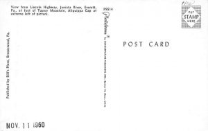 View From Lincoln Highway Juniata River Everett, Pennsylvania USA