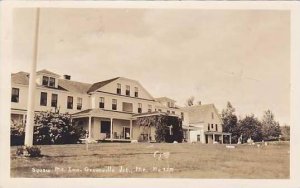 Maine Greenville Junction Squaw Mt Inn 1932 Real Photo RPPC