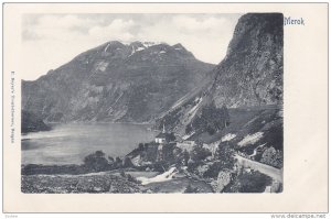 BERGEN, Norway, 1910-1920s; Panorama, Merok