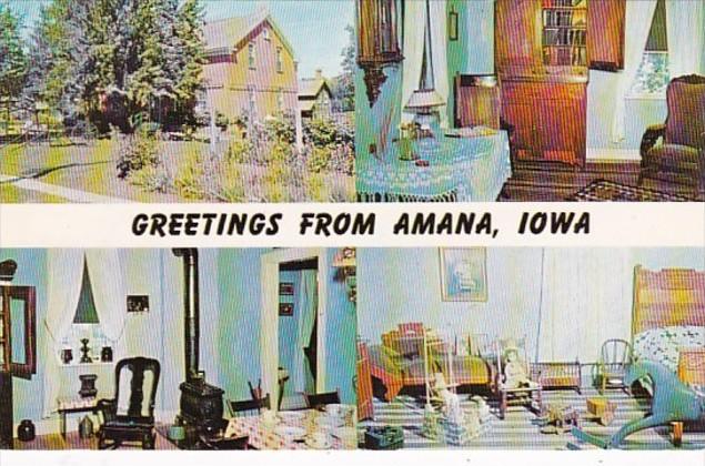 Iowa Amana Greetings From