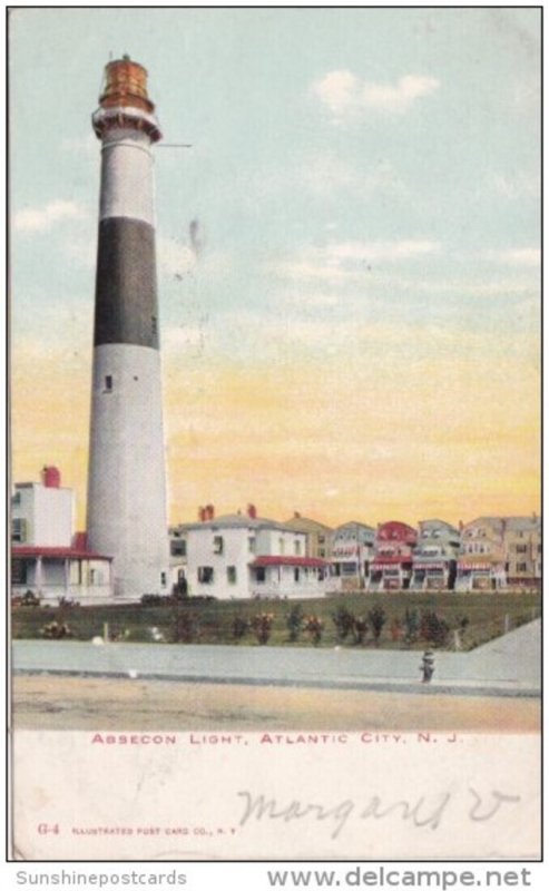 Absecon Lighthouse Atlantic City New Jersey 1907