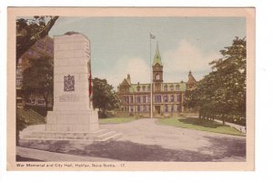 War Memorial, City Hall, Halifax, Nova Scotia,