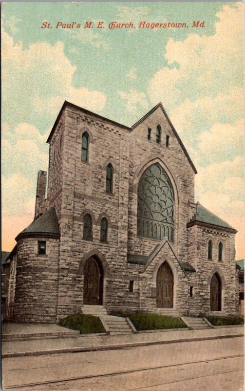 Maryland Hagerstown St Paul's Methodist Episcopal Church