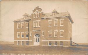 F22/ Enid Oklahoma RPPC Postcard 1908 Music Hall Christian University