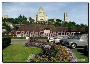 Modern Postcard Lisieux Basilica And The Union On Initiative