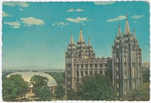 UT. Utah, Temple Square - Salt Lake City, Utah  Postcard