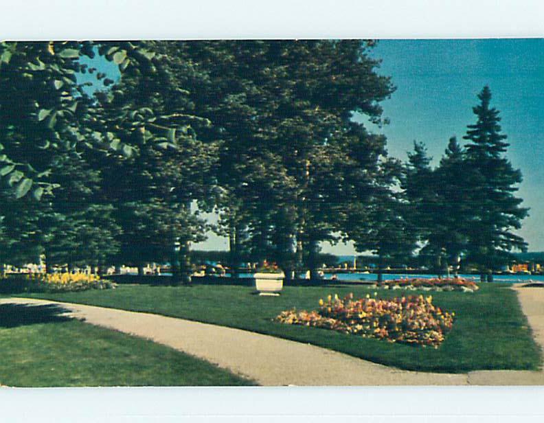 Pre-1980 TOWN VIEW SCENE Clear Lake - Dauphin - Minnedosa Manitoba MB p9409