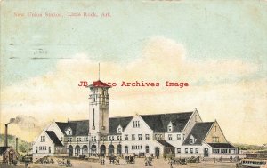 AR, Little Rock, Arkansas, Union Railroad Station, Exterior View, No 19