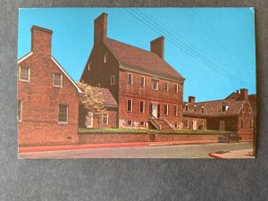 Brice-Wohl House Annapolis MD Chrome Postcard H2224082013