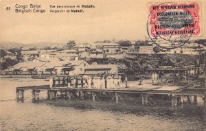 Belgian Congo 1912 Matadi Panorama vintage postcard B982