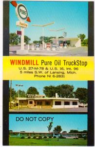 Windmill Pure Oil Truckstop, Lansing Mich